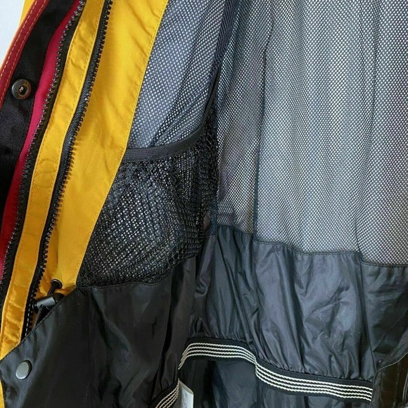 The North Face Jacket Women 8 Ski Snowboar Yellow Black Extreme Light Hooded VTG - Picture 7 of 12